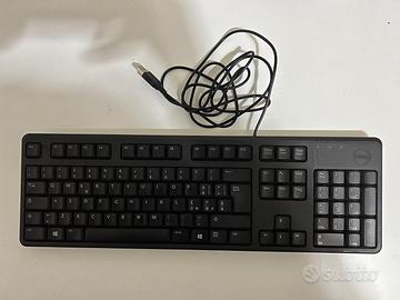 DELL Tastiera meccanica con cavo USB nera