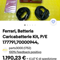 Ferrari mantenitore carica batteria