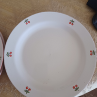 Piatti terracotta ciliegie Piral Albisola