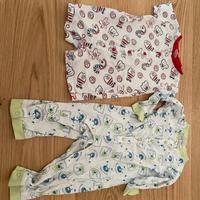 Set 2 pigiami primavera/estate 12 mesi