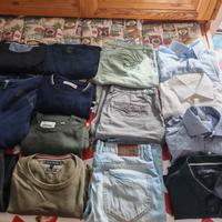 Abbigliamento uomo taglia M maglie camicie pantalo