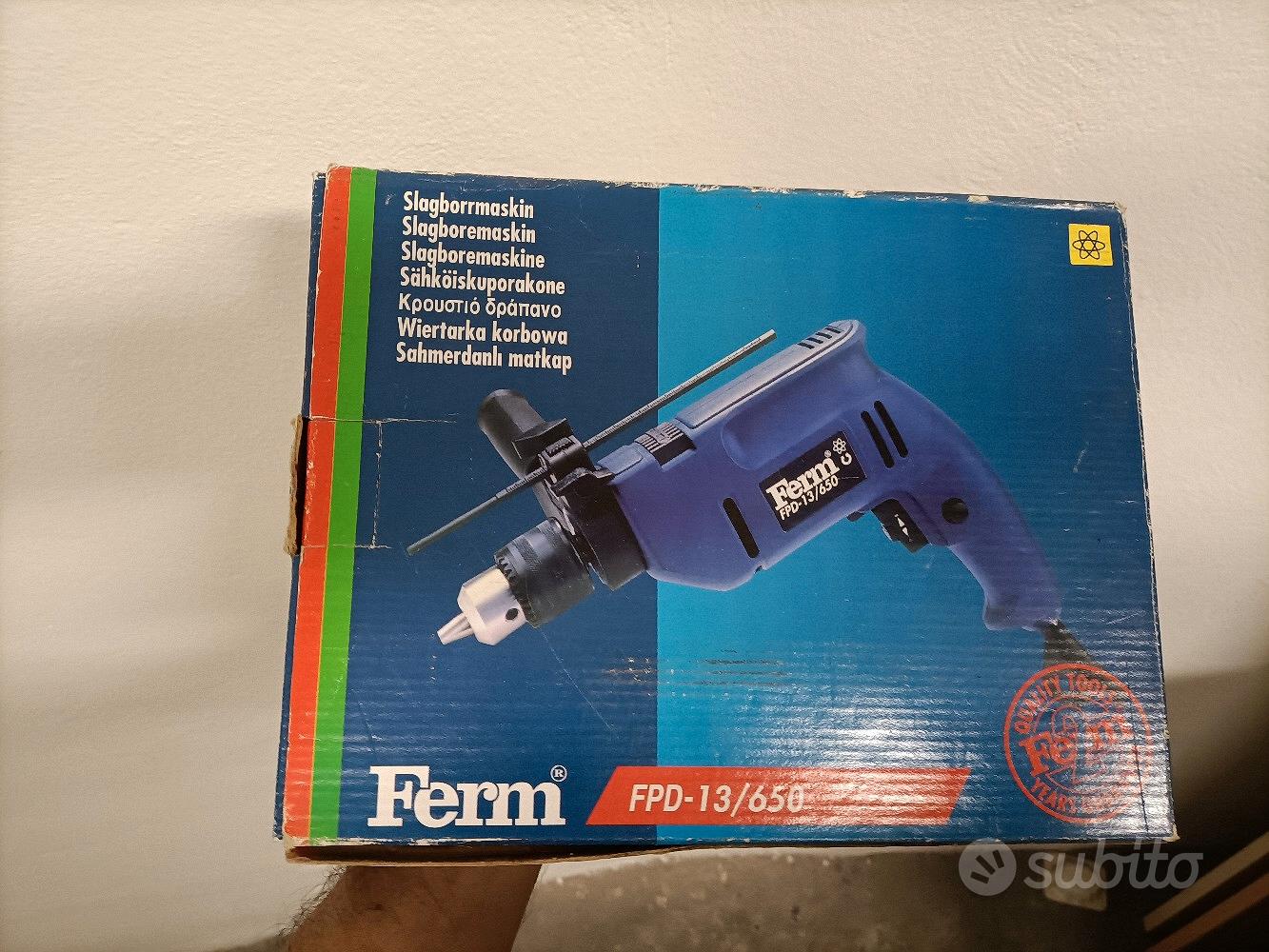 Trapano A Percussione ENG PRO 650W - 2 Funzioni, Velocità Regolabile - Foto 7
