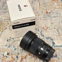 Sigma 20mm f1.4 DG canon ef