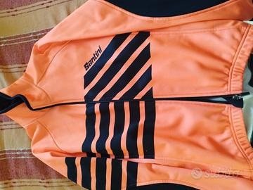 giacca per bici  Santini 