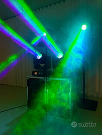 4 BEAM 280w 10R + 2 FLIGHTCASE