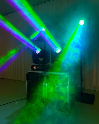 4 BEAM 280w 10R + 2 FLIGHTCASE