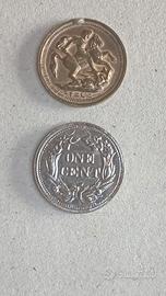 A 29 RIPRODUZIONE N 5 MONETE 