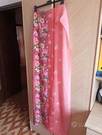 Foulard "simil" plissettato a forma romboide