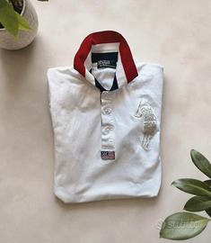 Polo Ralph Lauren Bianca Big Pony Uomo Taglia M