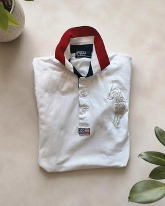 Polo Ralph Lauren Bianca Big Pony Uomo Taglia M