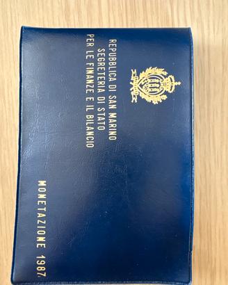 Repubblica San Marino Monetazione 1987