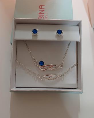 Parure collana,orecchini e bracciale