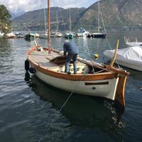 Gozzo a vela d'epoca