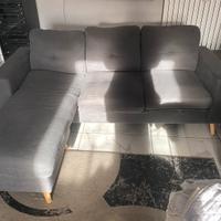 Divano Angolare Grigio
