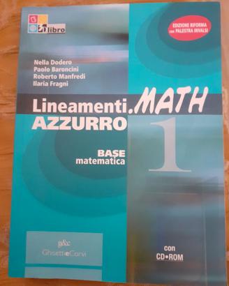 Lineamenti Math azzurro 1 Ghisetti e Corvi