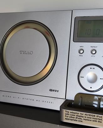 Micro hi fi TEAC MC-DX220i
