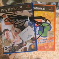 eye toy play 2/3 per playstation2 con telecamera 