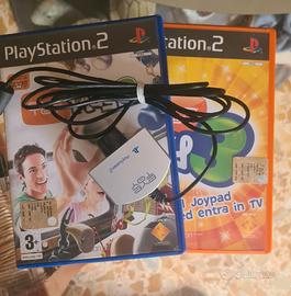 eye toy play 2/3 per playstation2 con telecamera 