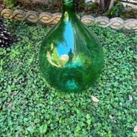 damigiana verde da arredo