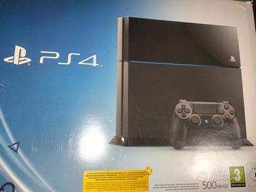 ps4 completa con scatola controller e manuali