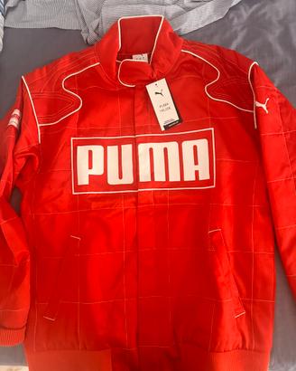 Giacca puma taglia S over Rossa