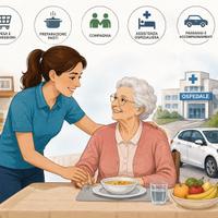 Spesa commissioni, e fare da mangiare