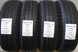 4 GOMME 195 60 16C KLEBER BR988