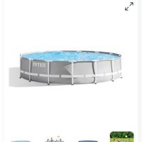 Piscina Rotonda Prisma Frame 26724NP