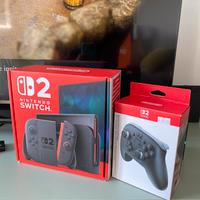 Nintendo switch 2 con controller pro