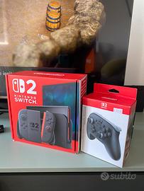 Nintendo switch 2 con controller pro