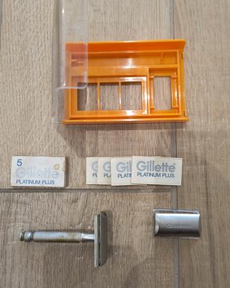 Kit lamette gillette originale anni 50 