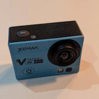 📝 Action Cam Jeemak 4K  + Case Subacqueo + Multi-