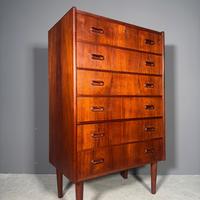 Cassettiera in teak anni 70