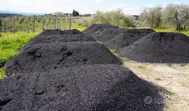 Biochar - carbone veg al L. Ottenuto da pirolisi.