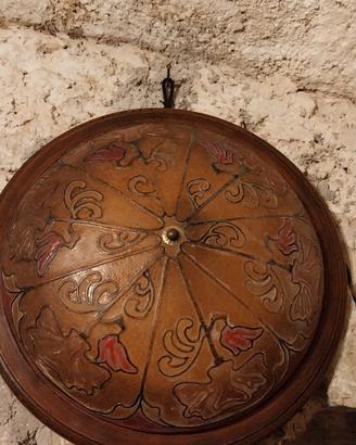 plafoniera legno e vetroresina