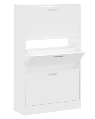 SCARPIERA BIANCA IN LEGNO MULTISTRATO