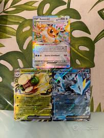 Lotto 3 Carte Pokemon EX