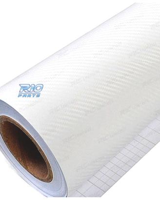VINILE ADESIVO EFFETTO CARBONIO BIANCO