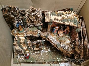 Presepio completo e accessori