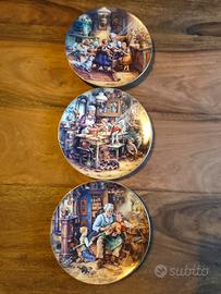 3 piatti The Bradford Exchange