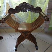 SEDIA SAVONAROLA ORIGINALE 