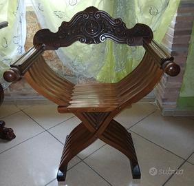 SEDIA SAVONAROLA ORIGINALE 