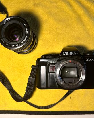 Minolta X300-s zoom cinghia
