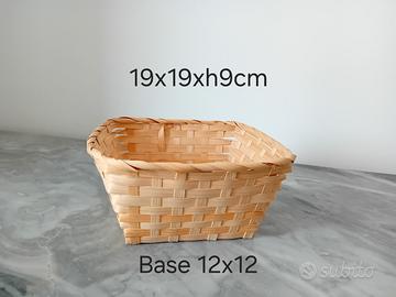 Mini cestino quadrato Nuovo