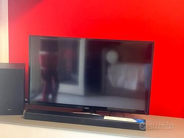 Tv smart samsung 40 pollici soundbar/subwoofer