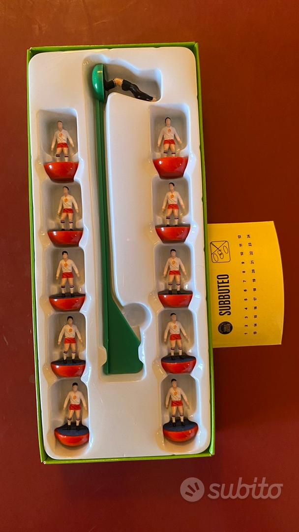 Subbuteo HW Top Spin - Équipe Tchécoslovaquie Avec Boîte Reproduction