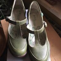 Scarpe El Naturalista in pelle verde