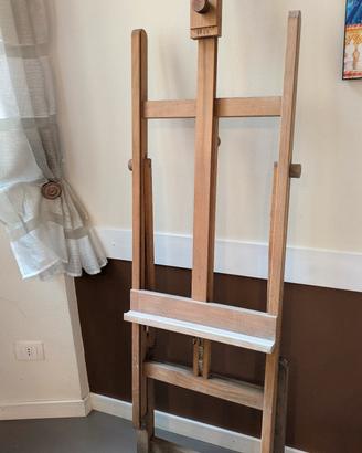 cavalletto pieghevole per quadri 