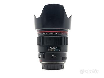 Canon EF 35mm F/1,4 L USM "Come nuovo".