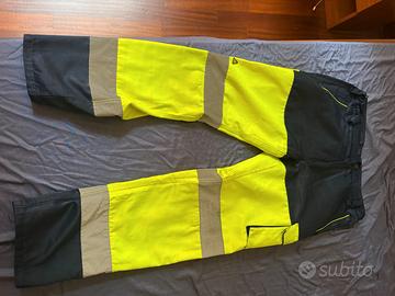 Pantalone Lavoro Alta Visibilità Delta Plus